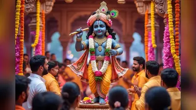 Janmashtami Wishes 2025: कृष्ण के जन्म से धरती मुस्काई…जन्माष्टमी पर भेजें दिल से निकले खास शुभकामनाएं, यहां देखें टॉप विशेज