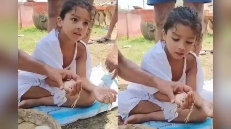 Video: शहीद पिता का बिहार में श्राद्ध करता मासूम बेटा, भावुक करने वाला वीडियो देखिए