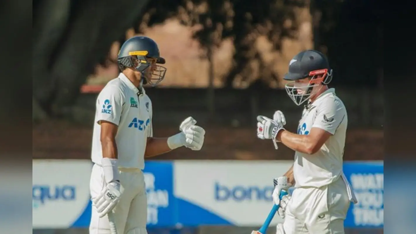जिम्बाब्वे के खिलाफ फिर चला कीवी बल्लेबाजों का बल्ला, ZIM vs NZ टेस्ट मैच में रनों की बरसात