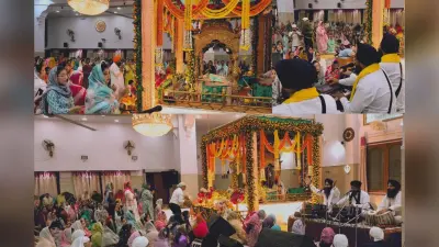 श्री गुरु ग्रंथ साहिब जी के पहले प्रकाश पर्व पर सजा विशेष दीवान, शबद गायन और कथावाचन से निहाल हुए साध संगत