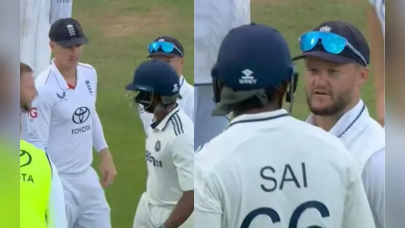 Watch: आउट होने के बाद डकेट से भिड़े सुदर्शन, IND vs ENG मैच में फैंस को दिखे तीखे तेवर
