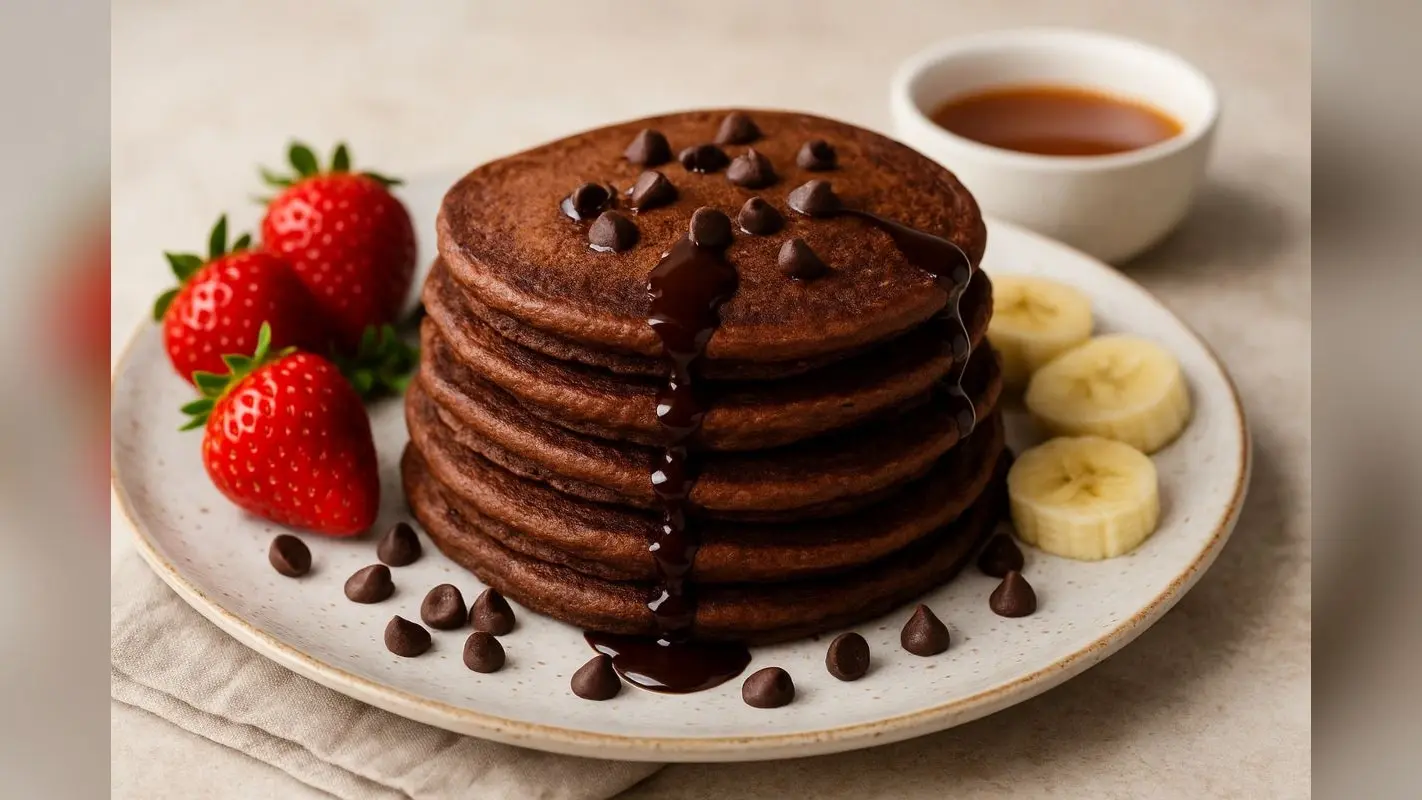 Suji Chocolate Pancake Recipe: पूरे दिन रहेगी बच्चों के चेहरे पर मुस्कान, सॉफ्ट और फ्लफी सूजी चॉकलेट पैनकेक के साथ करें दिन की शुरुआत