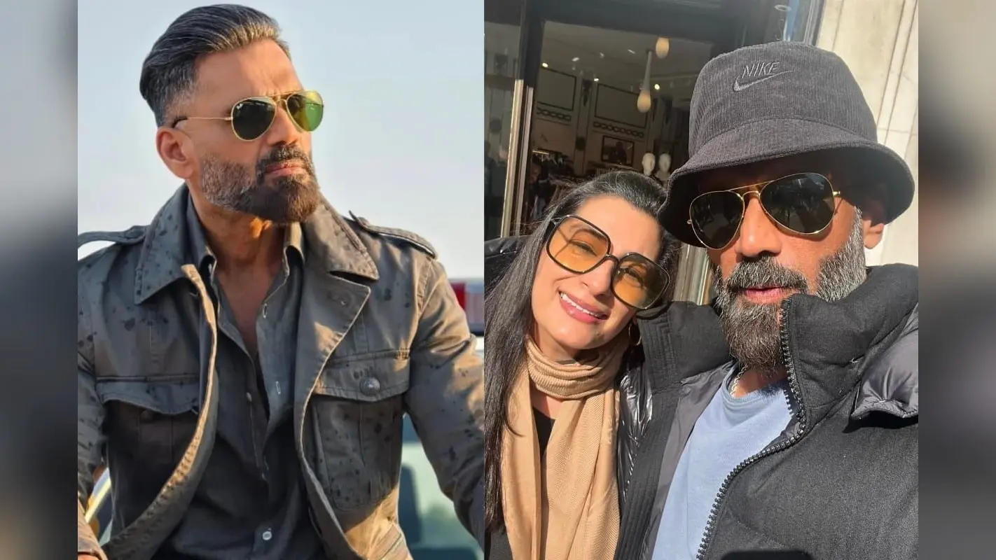 Suniel Shetty Birthday: 9 साल तक परिवार को मनाते रहे सुनील शेट्टी, तब जाकर हुई दूसरे धर्म की प्रेमिका से शादी