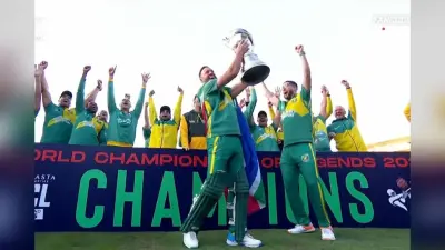 WCL 2025 फाइनल: एबी डिविलियर्स ने फिर जड़ा शतक, साउथ अफ्रीका ने पाकिस्तान को 9 विकेट से रौंदा