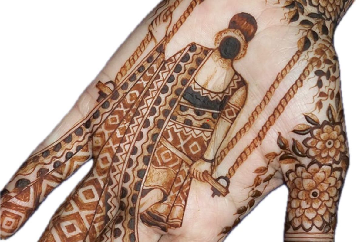 Swing Mehndi Design