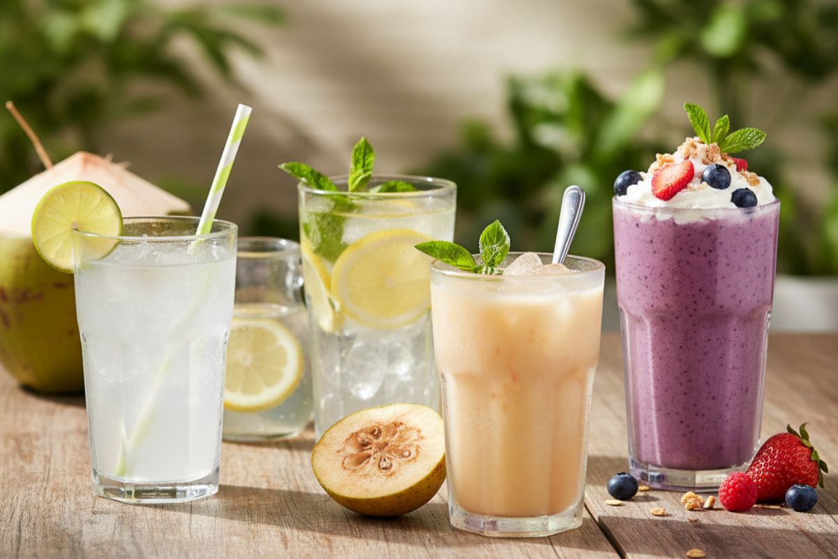 5 Healthy Navratri Drinks Ideas: व्रत में हर दिन रहे ताजगी और एनर्जी से भरपूर, पिएं ये हेल्दी ड्रिंक्स नवरात्रि के दिन