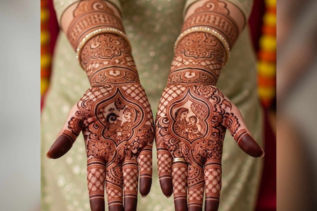 Beautiful mehndi design