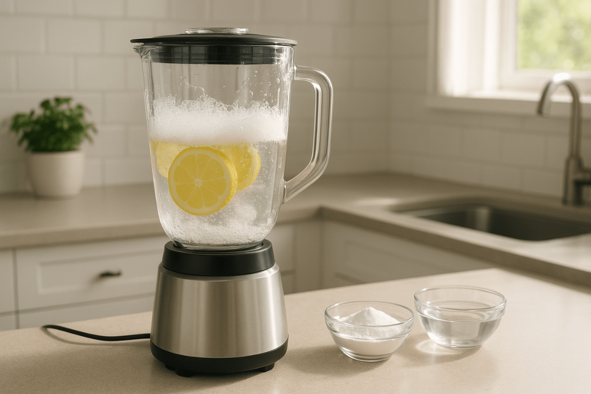 3 Easy Kitchen Hacks to Clean a Blender at home