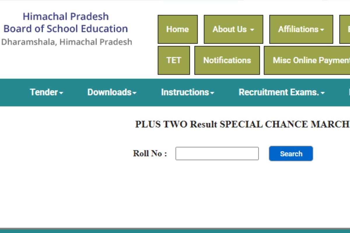 HPBoSE Supplementary Result 2025 OUT