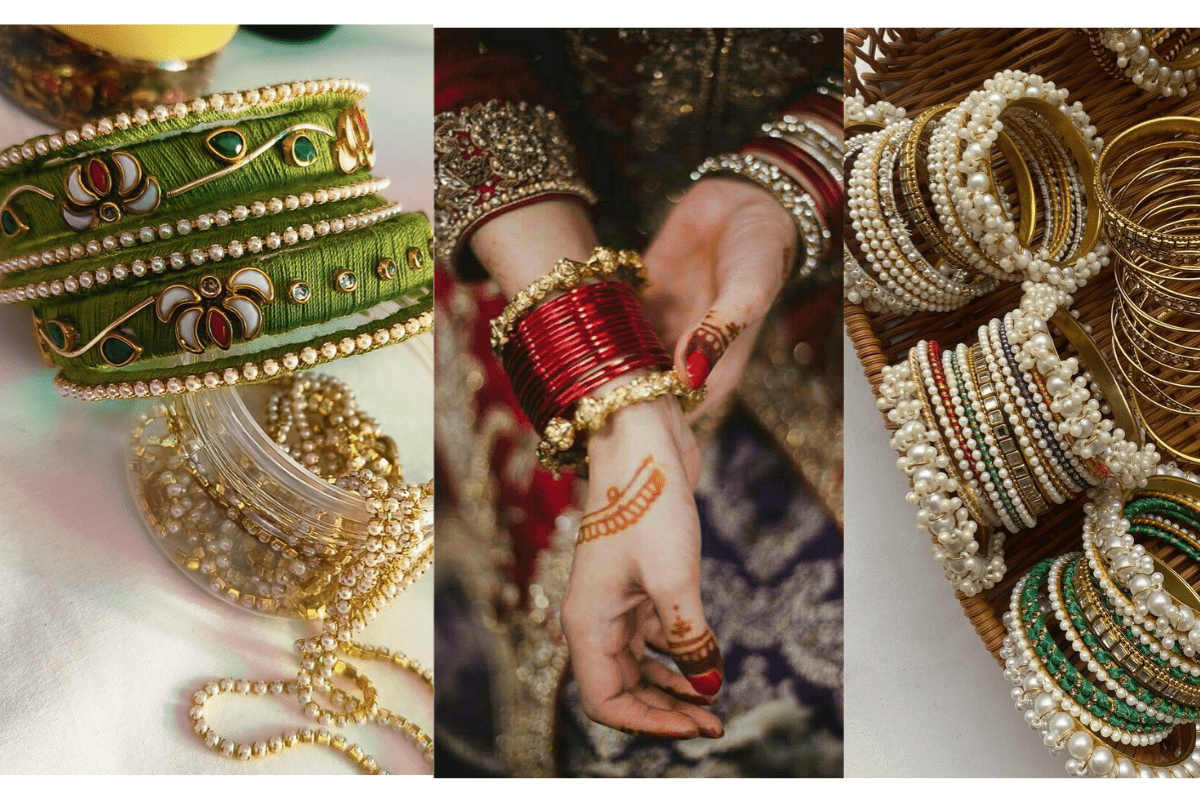Red Bangles Design for Durga Pooja