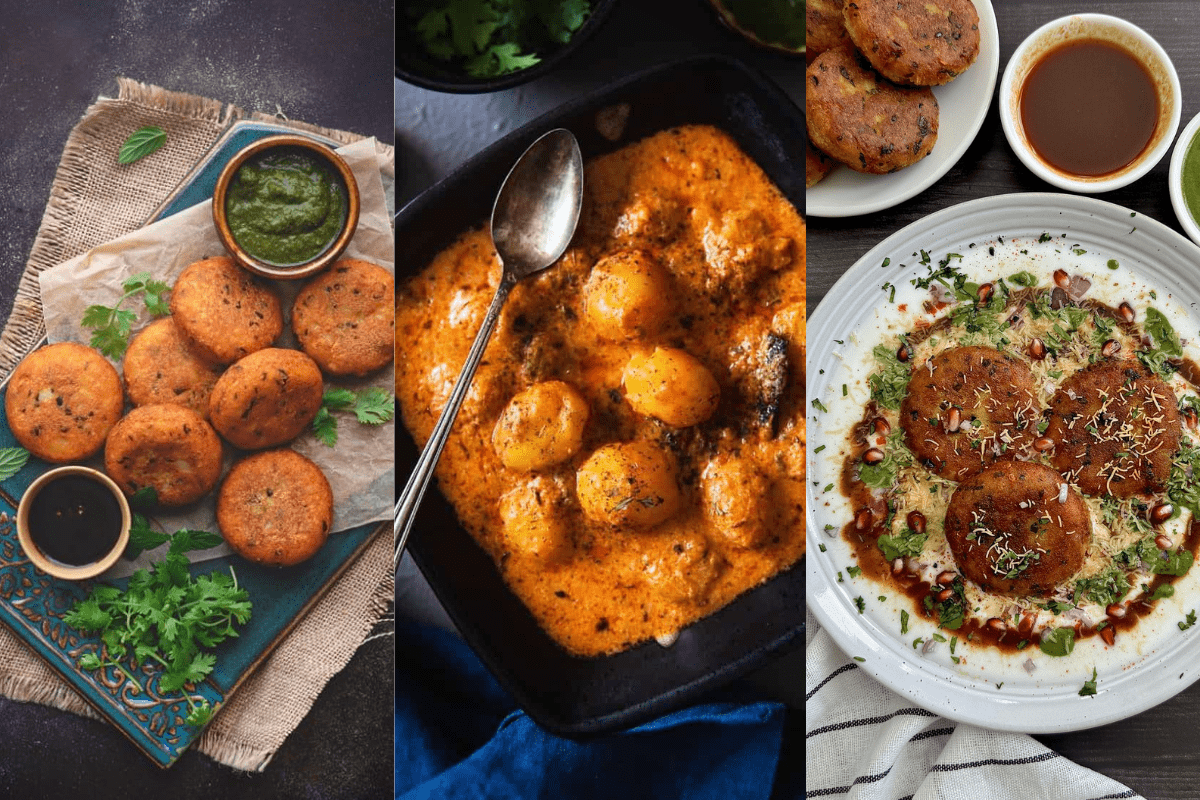 Navratri Aloo Recipe: नवरात्रि स्पेशल आलू रेसिपी – घर पर बनाएं आलू टिक्की, आलू चाट और दही आलू