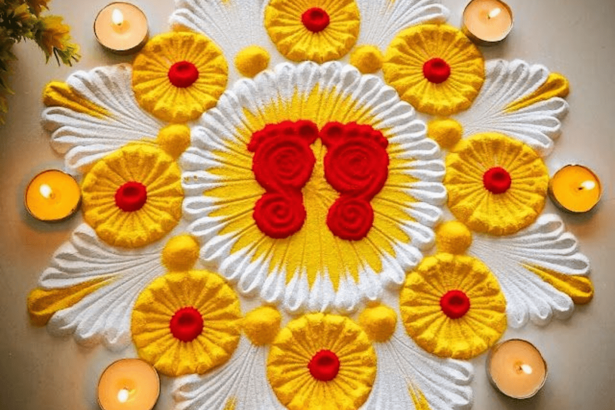 Navratri Rangoli Designs