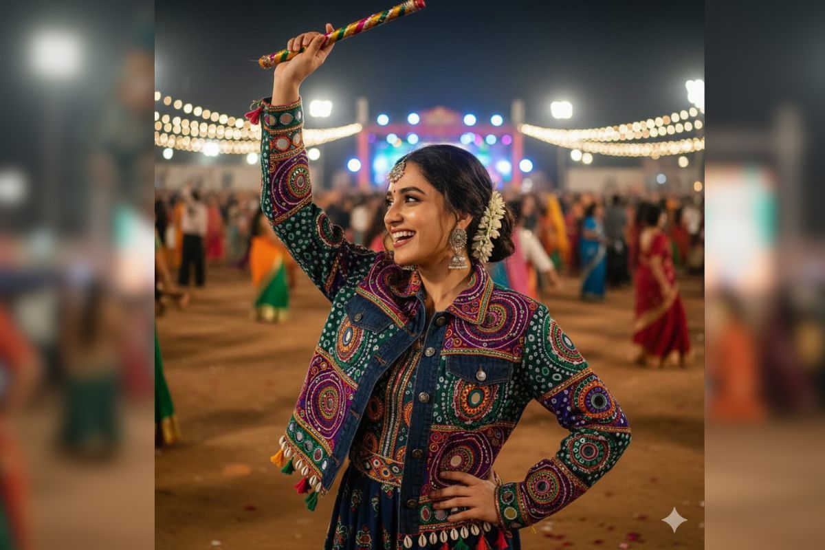 latest navratri jacket