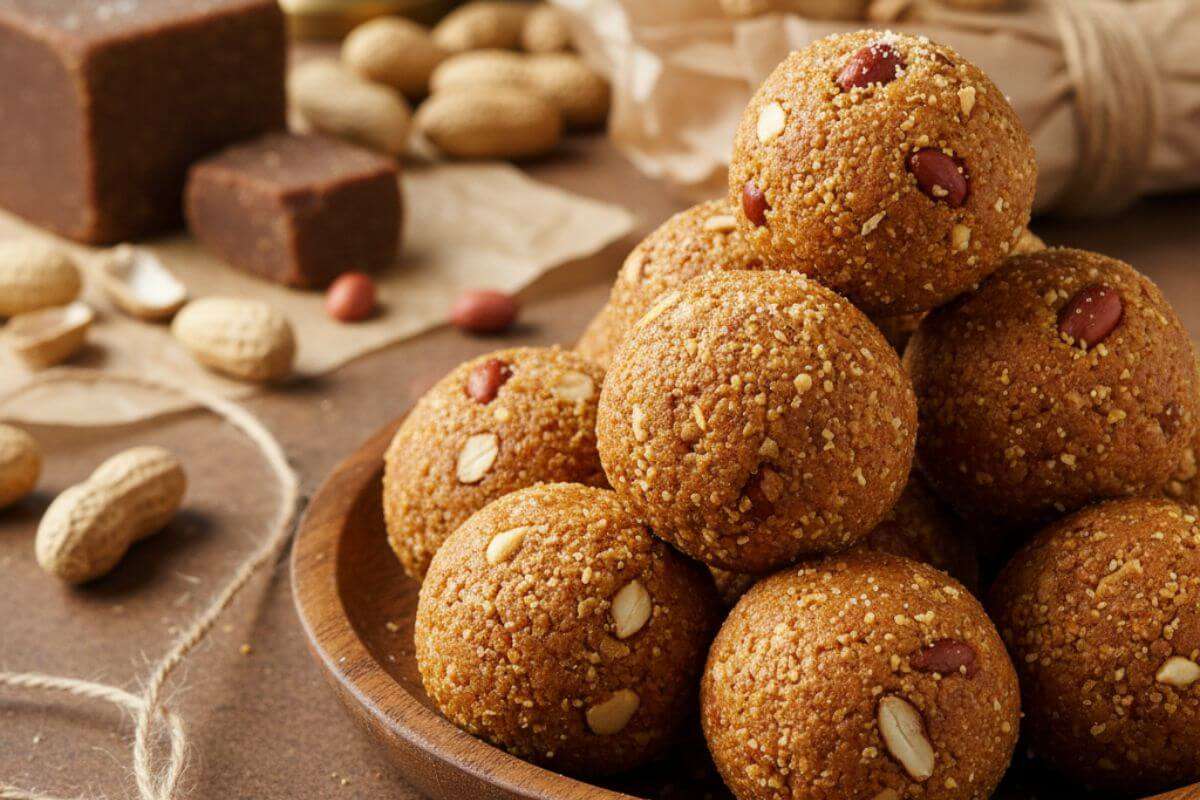 moongfali laddu