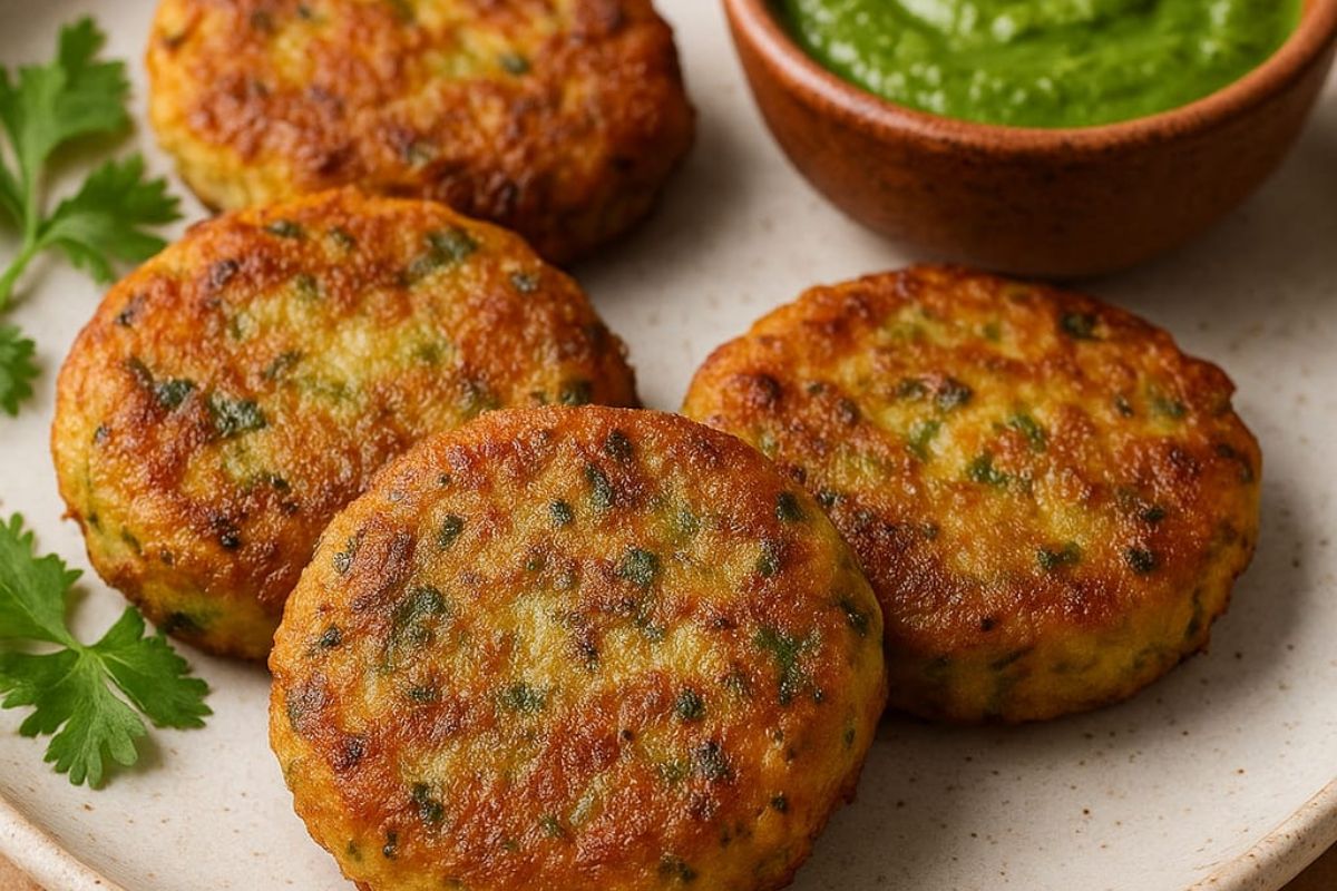 shakarkand ki tikki