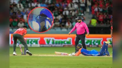 IND vs BAN: भाई लेटा, बहन का दिल टूटा, फिर भी नहीं बचा विकेट, इस खिलाड़ी की गलती से गवाया विकेट, देखों वीडियो
