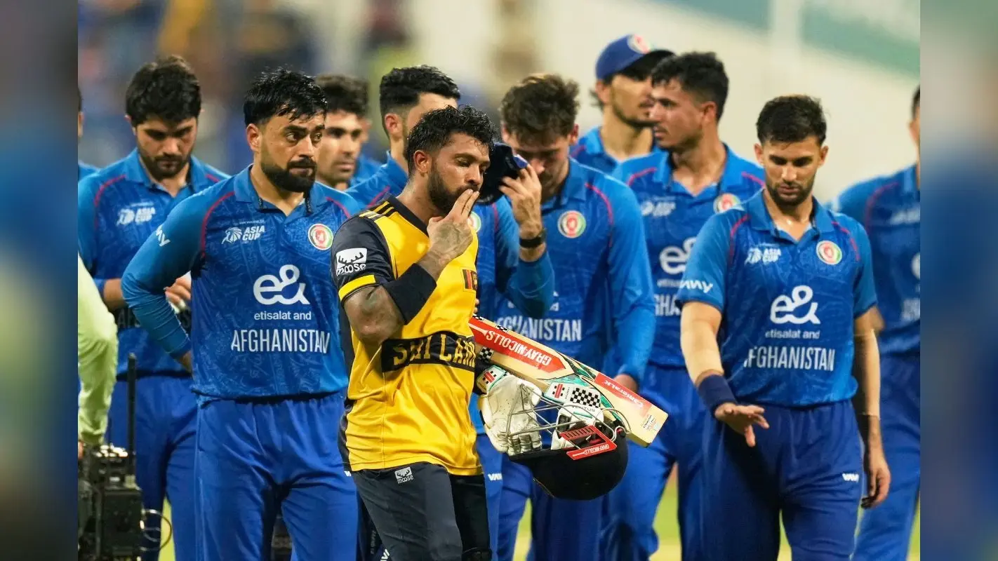 Asia Cup: अफगानिस्तान को हराकर श्रीलंका सुपर 4 में, काम नहीं आए मोहम्मद नबी के 1 ओवर में 5 छक्के