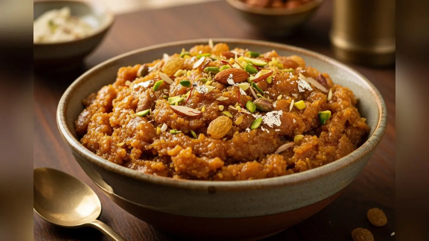 Badam Halwa For Navratri Vrat: देसी घी में तैयार करें स्वादिष्ट बादाम हलवा, व्रत के लिए परफेक्ट रेसिपी