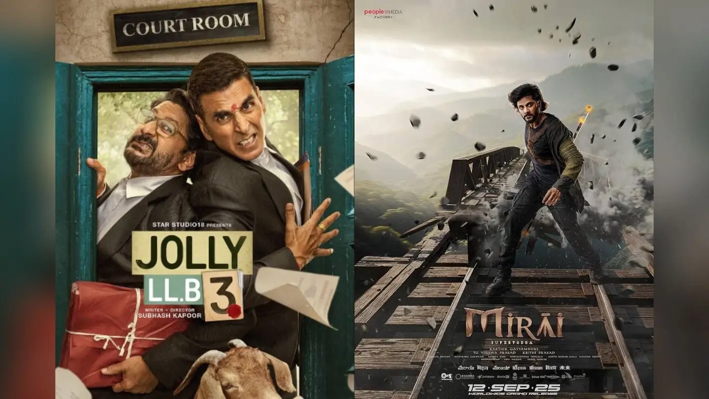 Box Office Tuesday: ‘जॉली एलएलबी 3’ की धमाकेदार शुरुआत, ‘निशानची’ और ‘मिराय’ पिछड़े