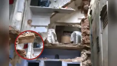 Building Collapsed in Jaipur : जयपुर में बिल्डिंग ढही, बाप-बेटी की मौत, डरावना वीडियो आया सामने