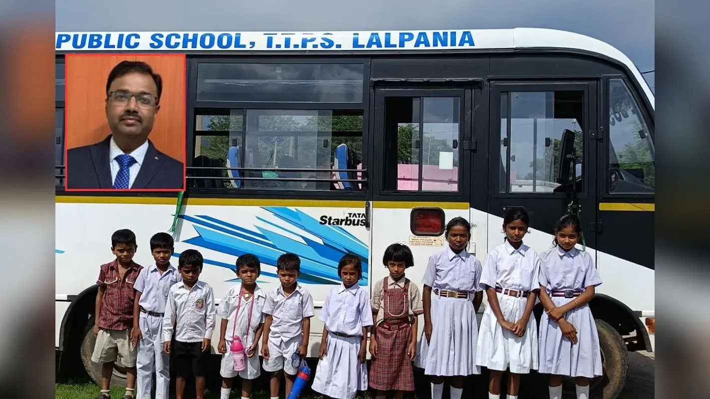 झुमरा पहाड़ की तलहटी से शिक्षा की उड़ान: TTPS प्रबंधन की पहल से DAV स्कूल में पढ़ रहे नक्सल क्षेत्र के बच्चे