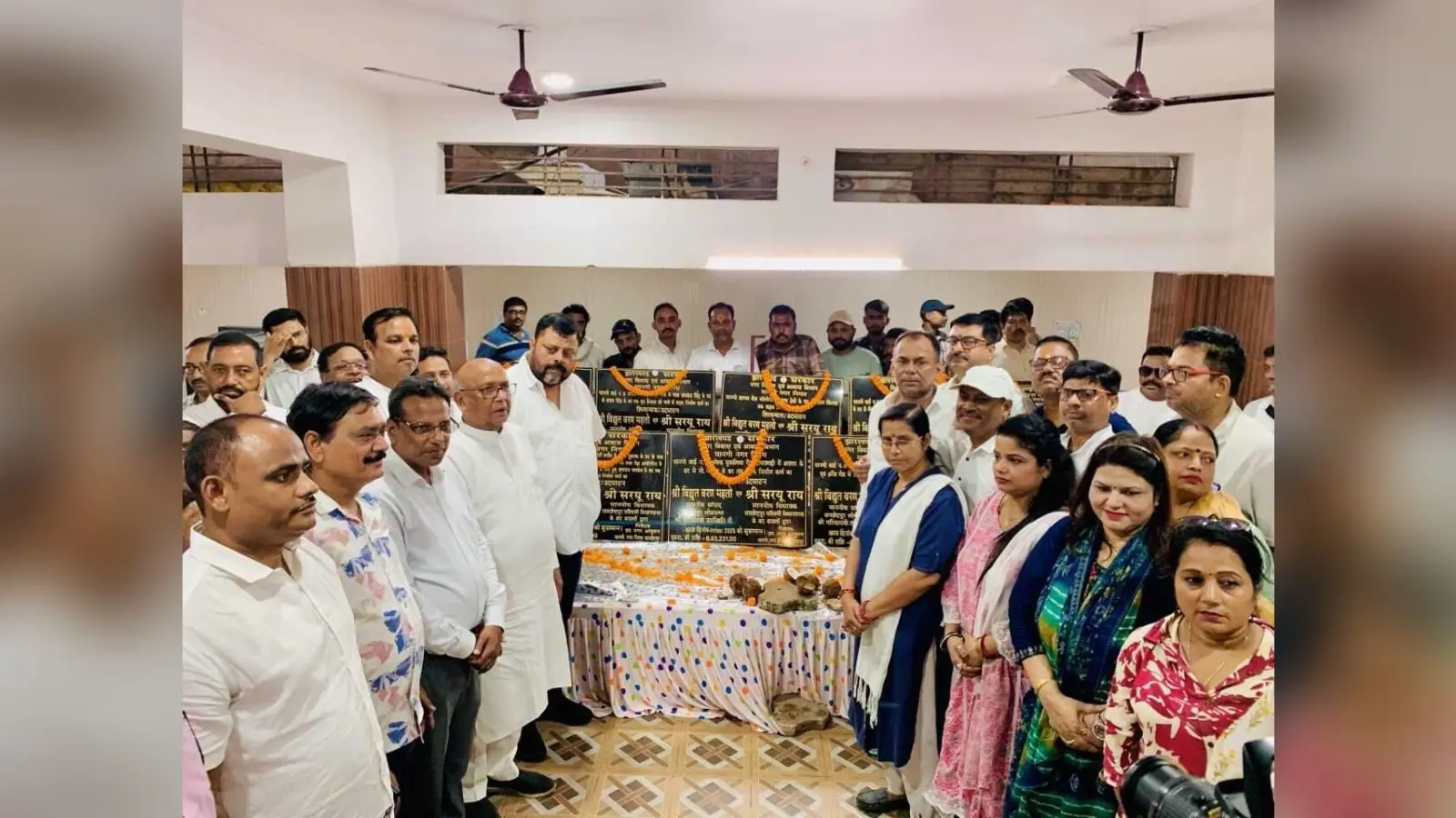 विधायक सरयू राय ने किया 12 करोड़ 38 लाख से ज्यादा की योजनाओं का उद्घाटन और शिलान्यास