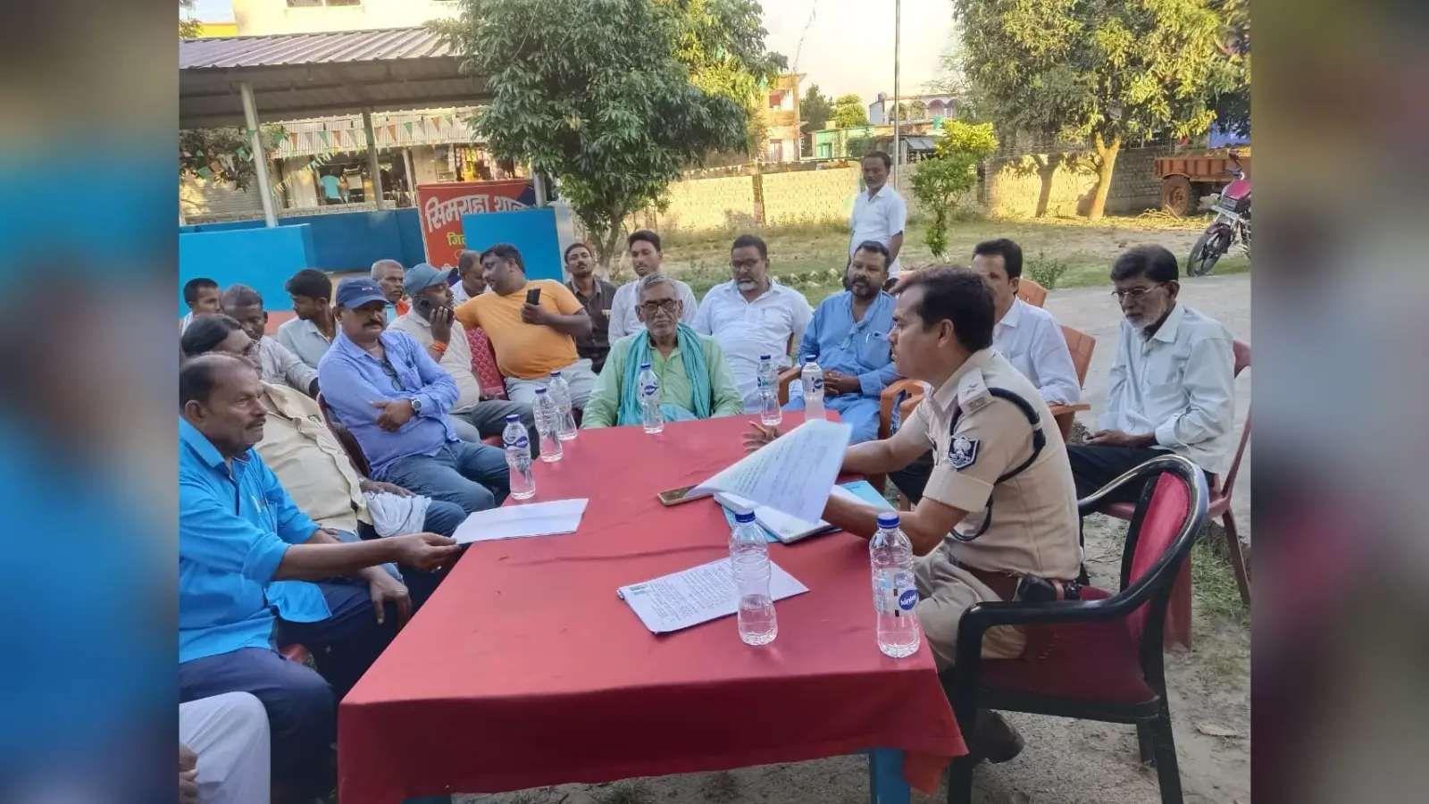 शांतिपूर्ण तरीके से मनाएं दुर्गापूजा : थानाध्यक्ष