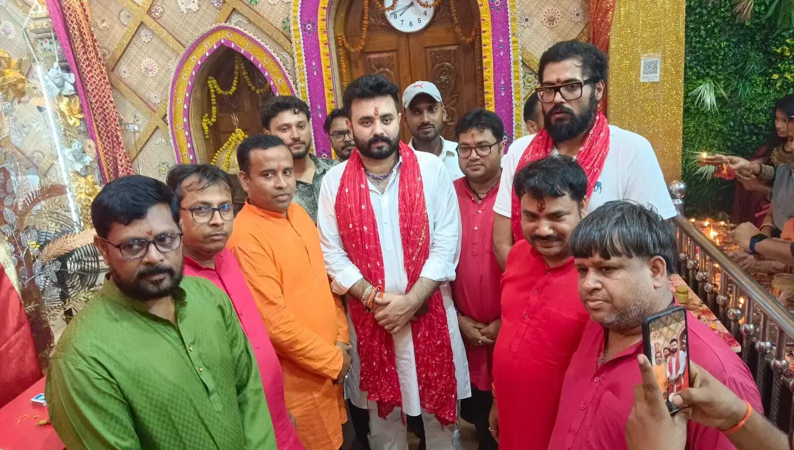 छोटी दुर्गा स्थान के प्रांगण में तीन दिवसीय डांडिया महोत्सव संपन्न