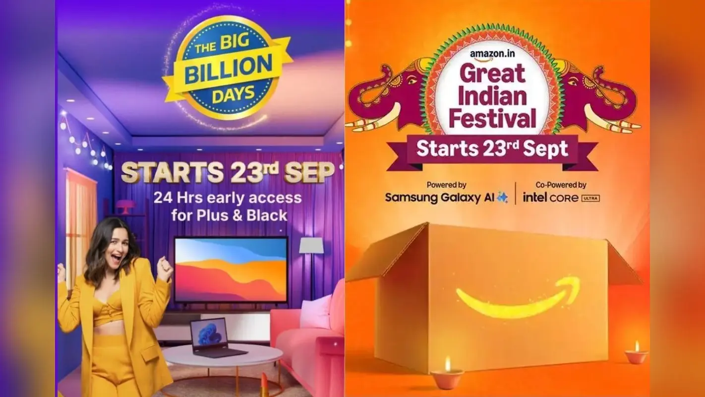Amazon और Flipkart की मेगा सेल में 80% तक की छूट, फेस्टिव सीजन में शॉपिंग का आयेगा मजा