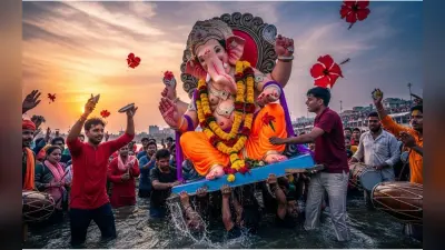 Ganesh Visarjan 2025 Muhurat: आज अनंत चतुर्दशी पर इस समय करें गणपति बप्पा को विदा