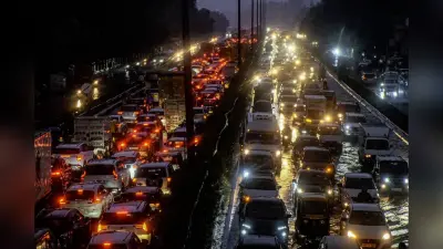 Gurugram Traffic Jam : गुरुग्राम में महाजाम से लोग परेशान, रेंगती दिखी गाड़ियां, वीडियो आया सामने
