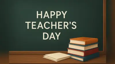 Happy Teachers Day 2025 Wishes, Images, Status: इस टीचर्स दे अपने पसंदीदा शिक्षक का जताएं आभार, भेजें ये खास शुभकामना संदेश
