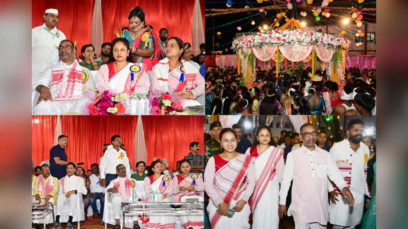 Karma Puja 2025: कल्पना संग करम पूजा महोत्सव में शामिल हुए सीएम हेमंत सोरेन, करम डाली के समक्ष की पूजा
