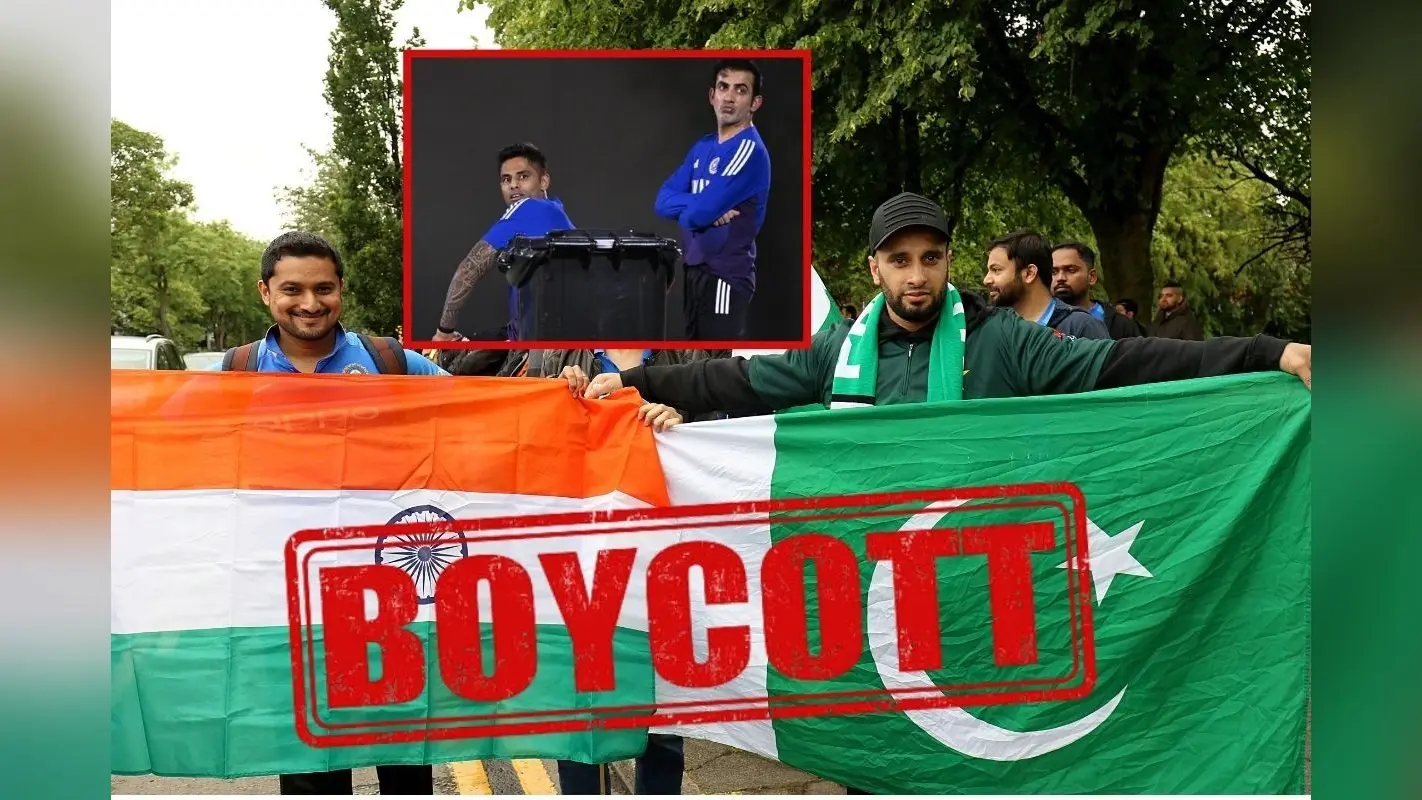 IND vs PAK मैच से पहले टेंशन में इंडियन डेसिंग रुम, बॉयकॉट अभियान के बाद गंभीर के पास पहुंचे सूर्यकुमार