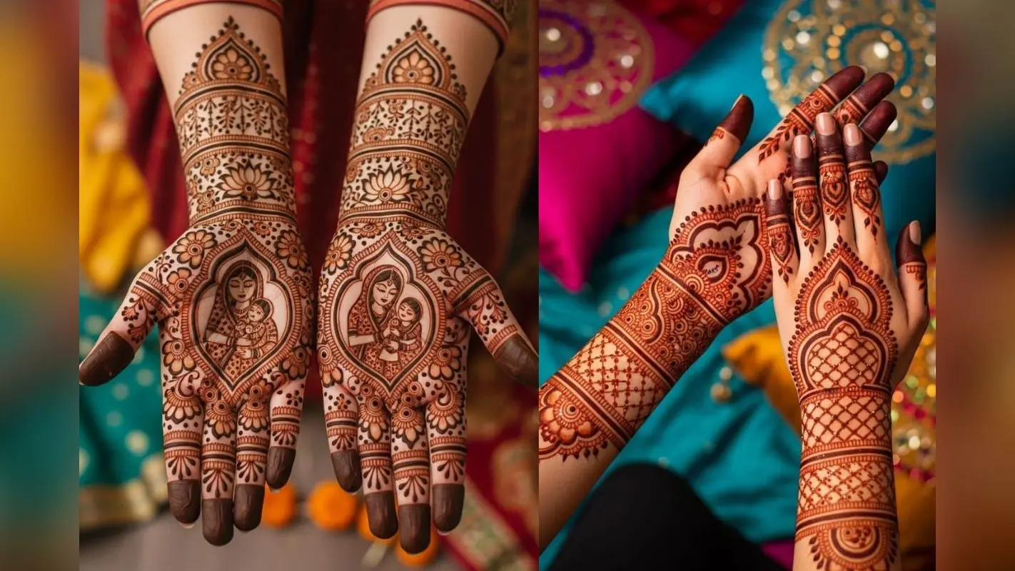 Jitiya Mehndi Designs: सिंपल और खूबसूरत पैटर्न से सजाएं अपने हाथ, जितिया पर लगाएं ये लेटेस्ट मेहंदी डिजाइन