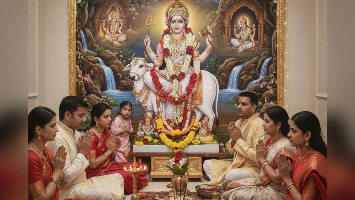 Maa Mahagauri Vrat Katha: नवरात्रि के अष्टमी तिथि को करें मां महागौरी के इस दिव्य कथा का पाठ, पल में दूर होगी हर परेशानी
