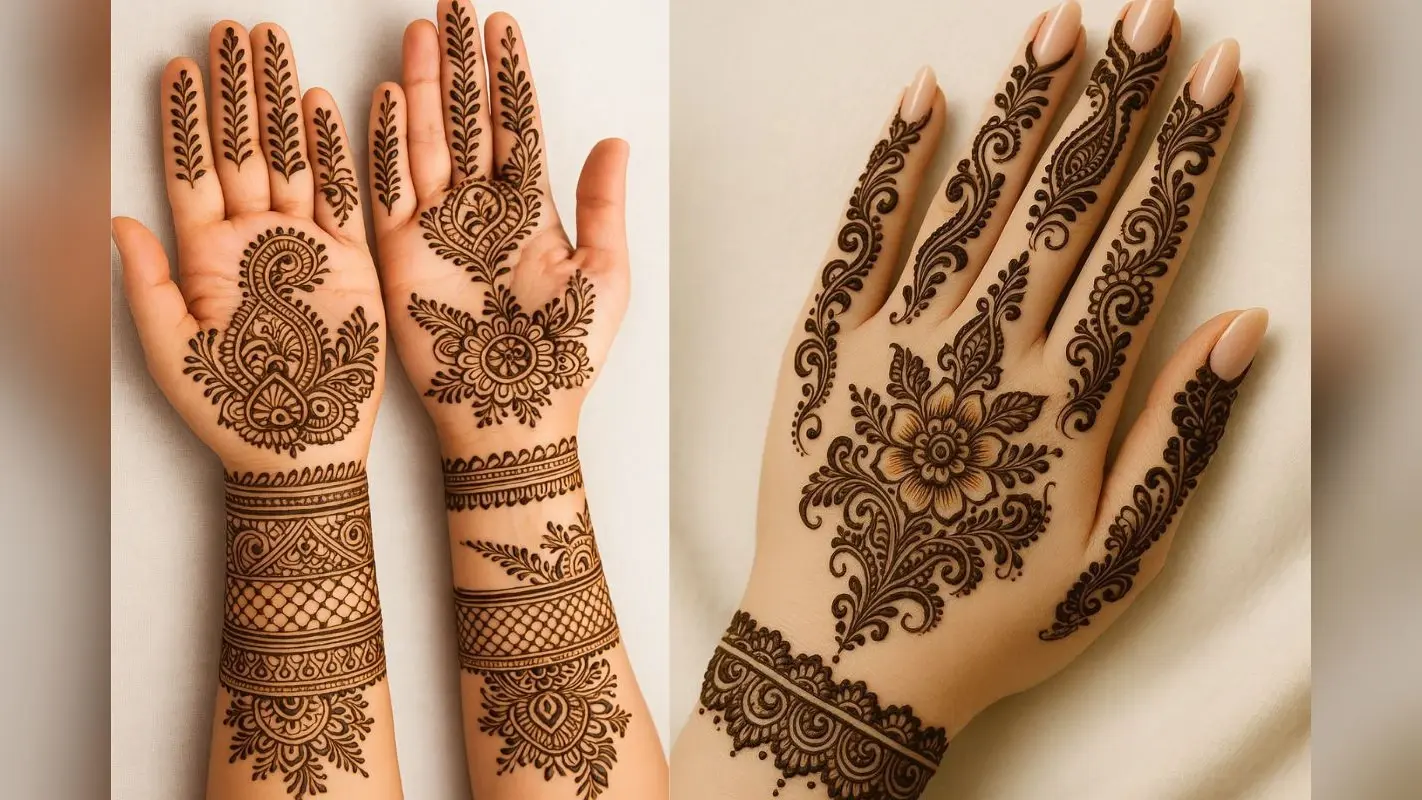 AI Jitiya Vrat Mehndi Design: हाथों पर लगाएं AI से बने सिंपल और ट्रेंडी जितिया मेहंदी डिजाइन्स
