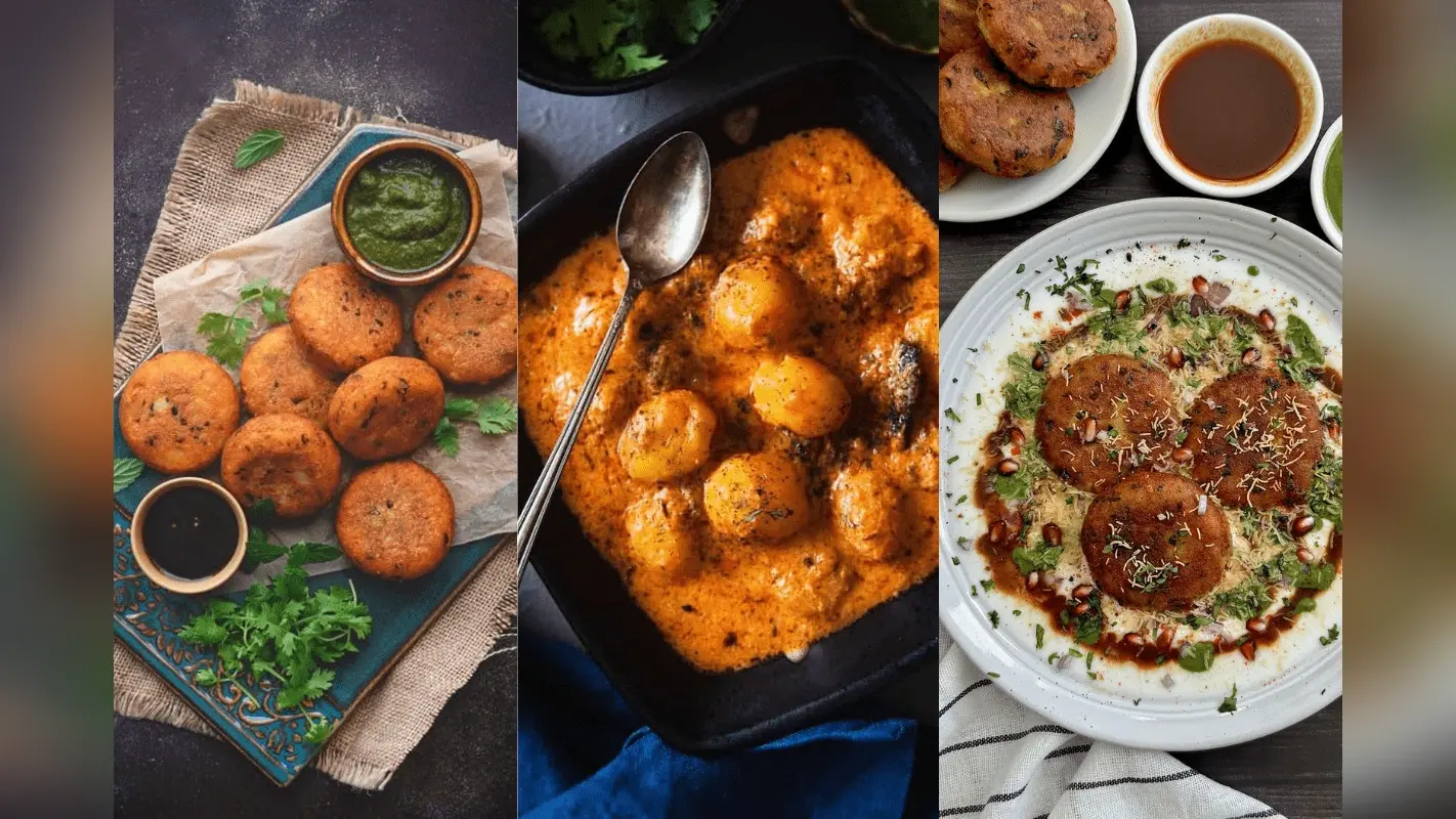 Navratri Aloo Recipe: नवरात्रि स्पेशल आलू रेसिपी – घर पर बनाएं आलू टिक्की, आलू चाट और दही आलू