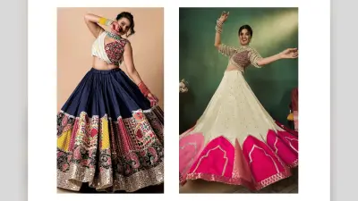 Navratri Chaniya Choli for Women: नवरात्रि में पहनें नई डिजाइन वाली चनिया चोली – देखें खूबसूरत डिजाइन