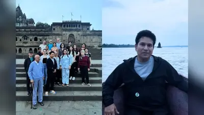 बहू सानिया और परिवार संग सचिन तेंदुलकर ने प्लान की फैमिली ट्रिप, ये खास शख्स नहीं आया नजर