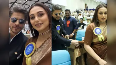 Shah Rukh Khan: रानी मुखर्जी के बाल सजाते और पल्लू संभालते नजर आए SRK, फैंस बोले- ‘एक ही दिल है कितनी बार जीतोगे’