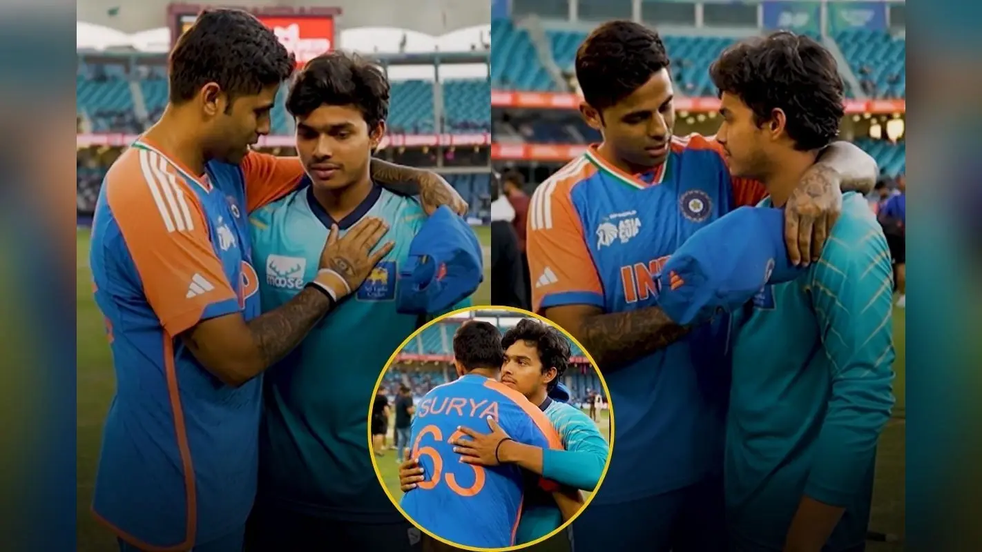 खिलाड़ी हो तो सूर्यकुमार जैसा, दुनिथ वेल्लालागे को लगाया गले, बड़े भाई की तरह दिया भरोसा, इमोशनल वीडियो वायरल