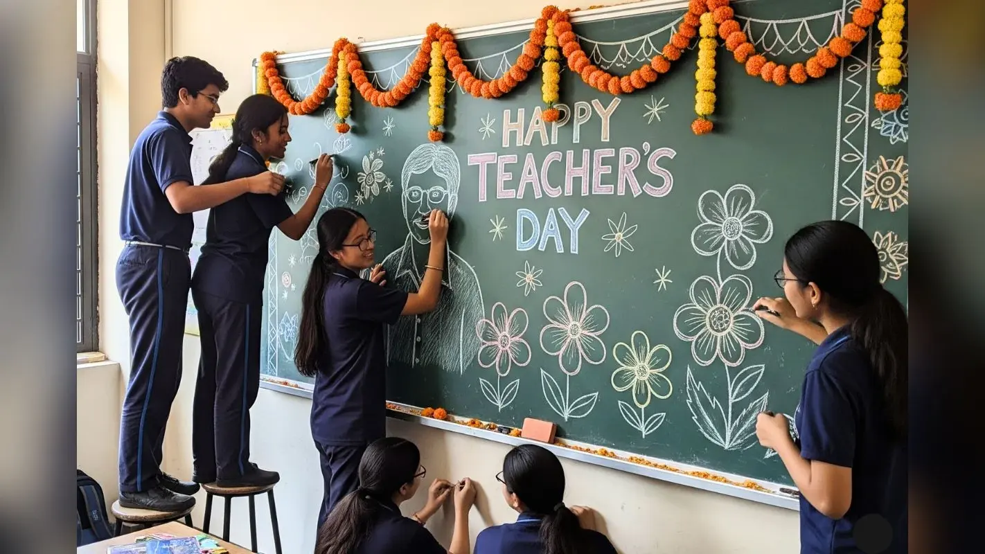 आर्ट, क्राफ्ट और कोट्स, Teachers Day पर ऐसे सजाएं ब्लैक बोर्ड, हर तरफ होगी तारीफ