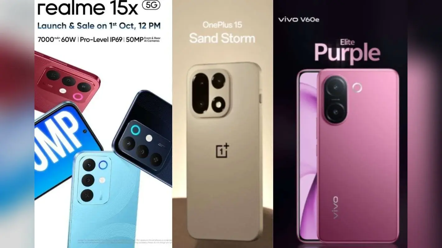 Realme, OnePlus और Vivo से लेकर अक्टूबर में लॉन्च होंगे कई धाकड़ स्मार्टफोन्स, चेक करिए लिस्ट