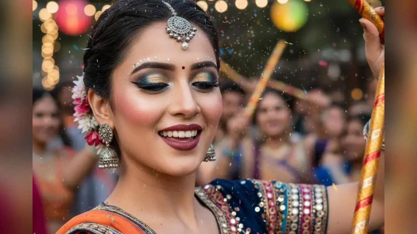 Dandiya Night Makeup Tips: घंटों गरबा खेलने के बाद भी जस के तस रहेगा मेकअप, बस अपनाएं ये 5 आसान टिप्स