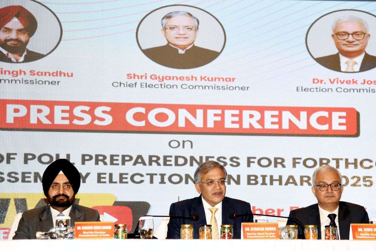 बिहार चुनाव में सभी पोलिंग बूथों पर होगी वेबकास्टिंग, चीफ इलेक्शन कमिश्नर ने SIR को बताया सफल
