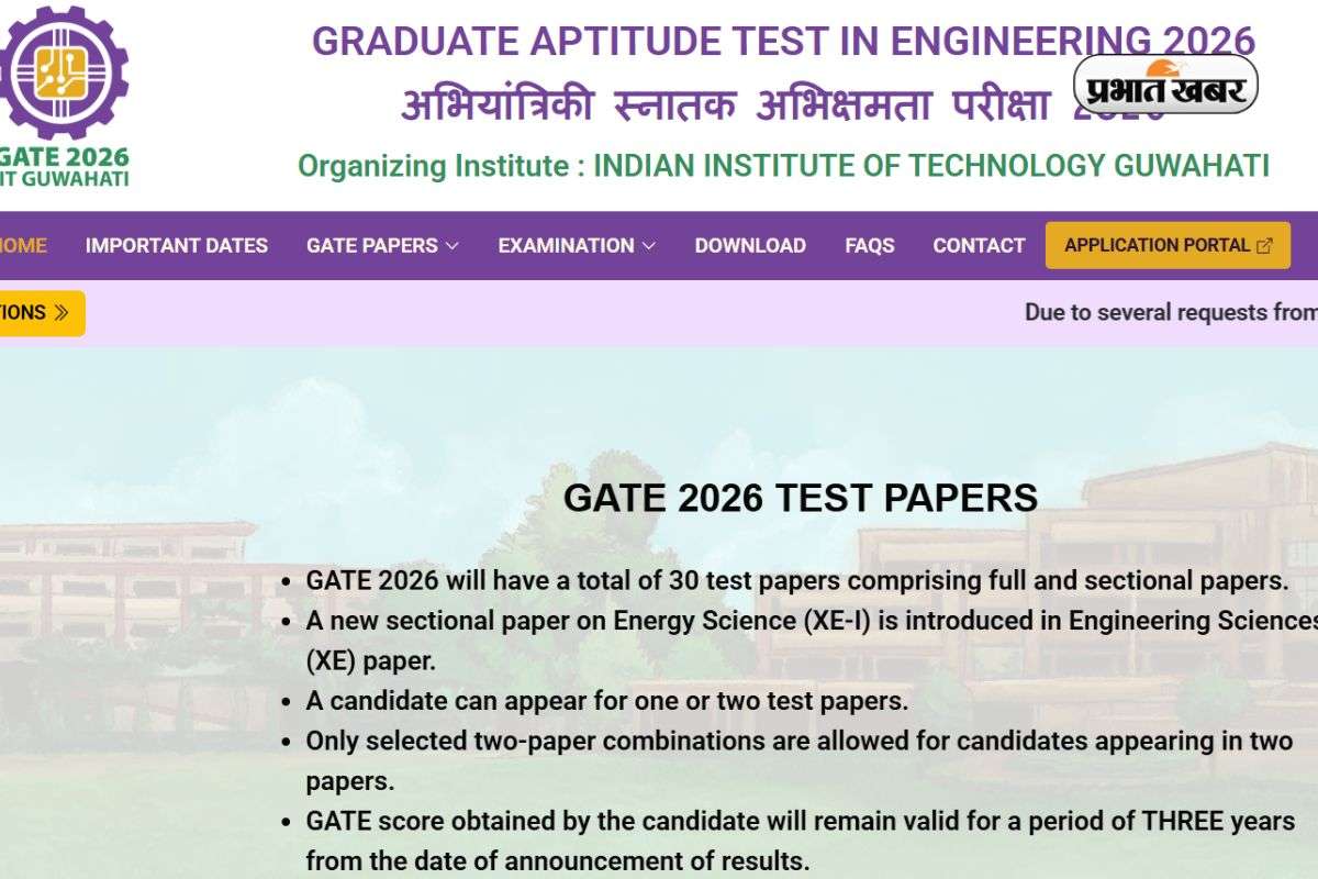 GATE Notice