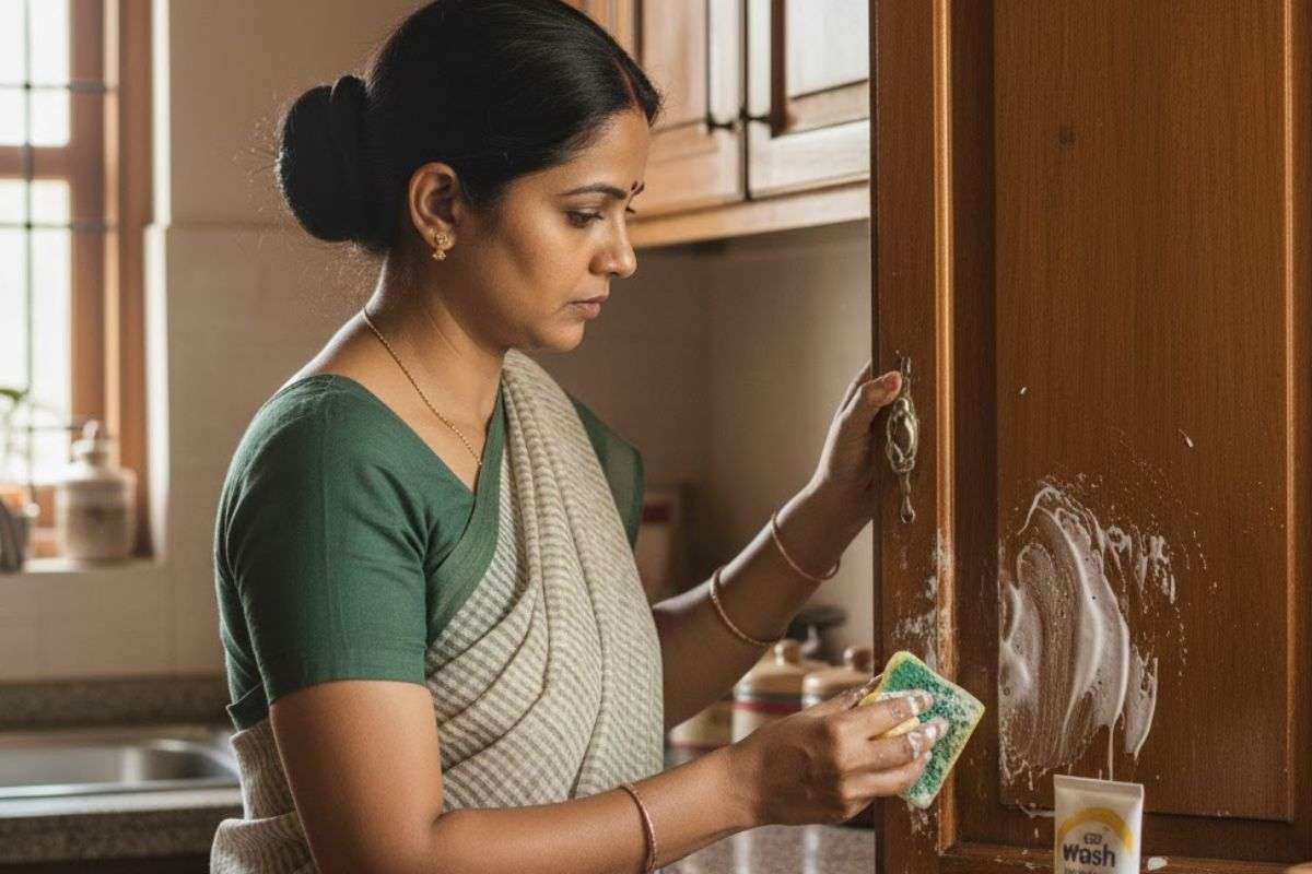 How To Clean Kitchen Cabinet For Diwali