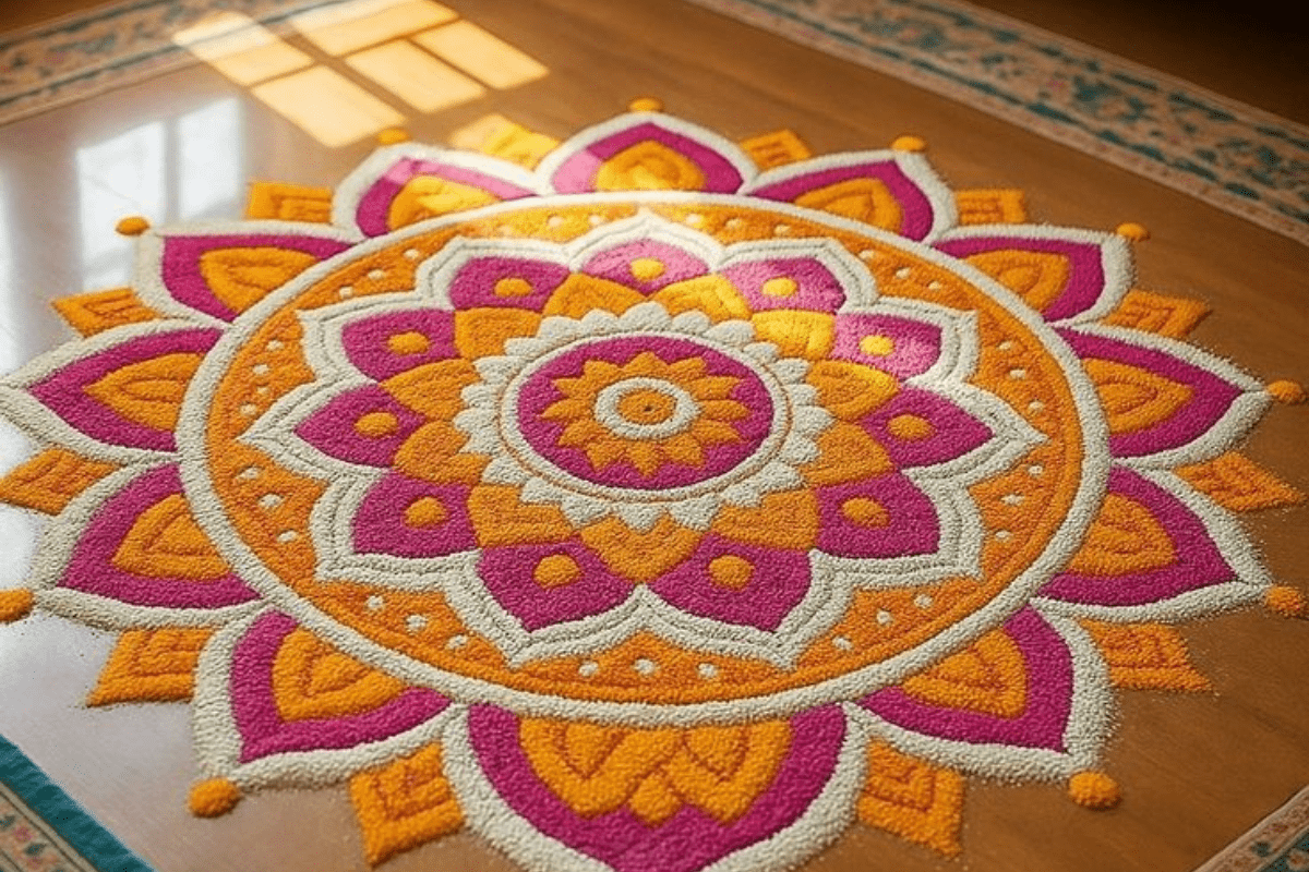 Rangoli Designs for School Competition