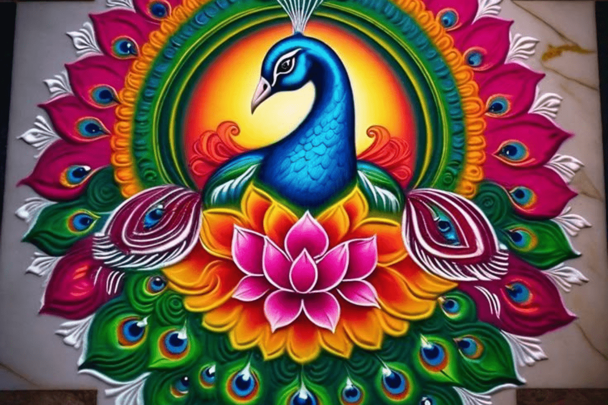 Rangoli Designs for School Competition